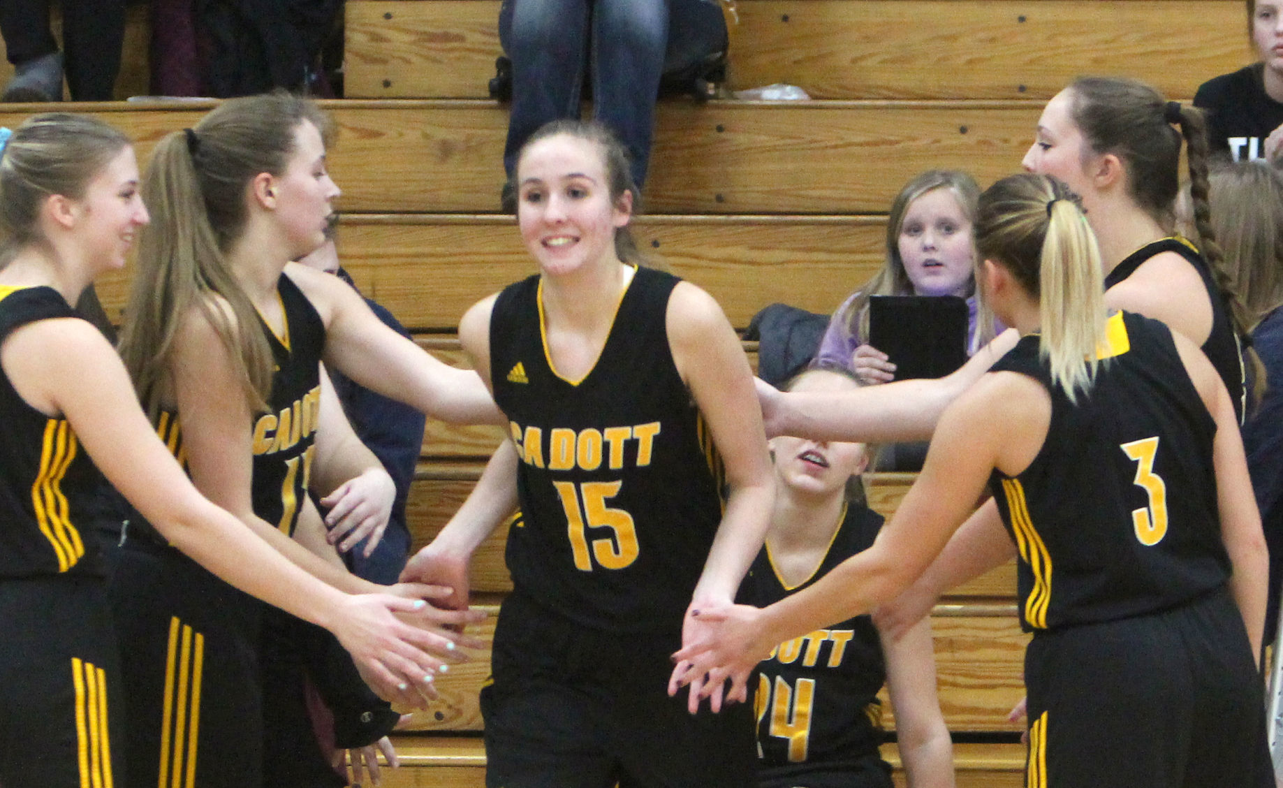 Cadott at McDonell girls basketball 1-3-19